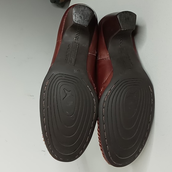 Pikolino Leather 1/2 Calf Boots w/Moccasin Toe Stitching -Spain -Brown-37/6.5 - Picture 6 of 16